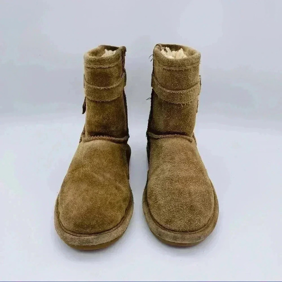 Kids Bearpaw Brown Sherpa Boots - Picture 2 of 6